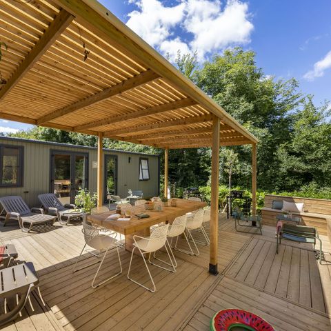 Stacaravan 10 personen - COTTAGE FRIENDS 10p 5ch ****<br/><br/>