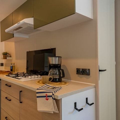 Stacaravan 6 personen - COTTAGE PLOEMEUR 6p 3ch ****