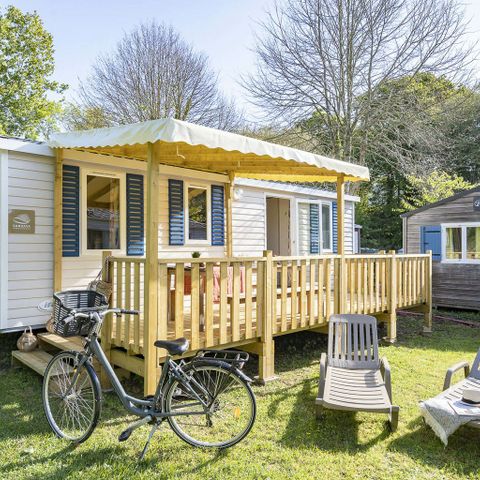 Stacaravan 6 personen - COTTAGE 6p 3ch ***<br/>