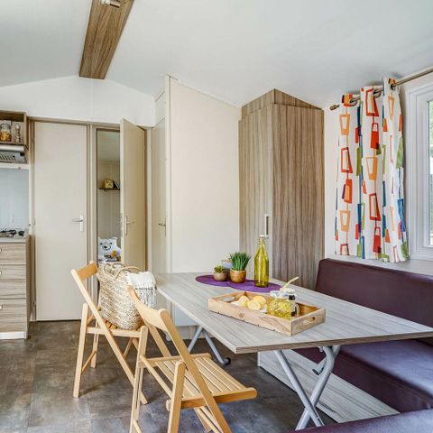 Stacaravan 6 personen - COTTAGE 6p 3ch ***<br/>