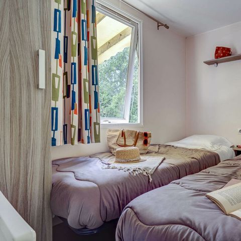 Stacaravan 6 personen - COTTAGE 6p 3ch ***<br/>