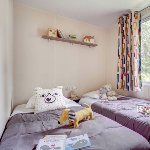 Stacaravan 6 personen - COTTAGE 6p 3ch ***<br/>