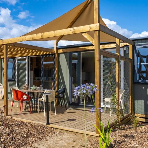 Stacaravan 6 personen - COTTAGE Korrigan 6p 3bed PREMIUM