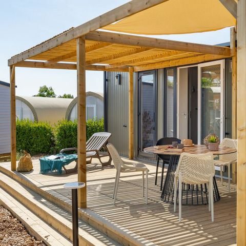 Stacaravan 4 personen - COTTAGE Korrigan 4p 2bed PREMIUM