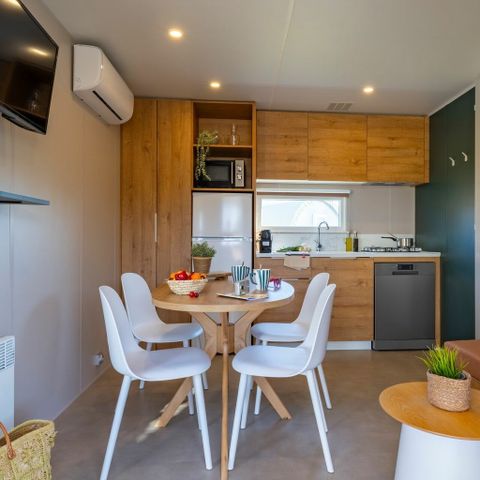 Stacaravan 4 personen - COTTAGE Korrigan 4p 2bed PREMIUM