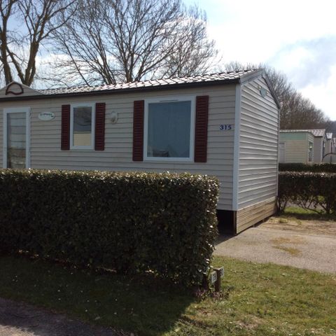 Stacaravan 6 personen - 3 slaapkamers