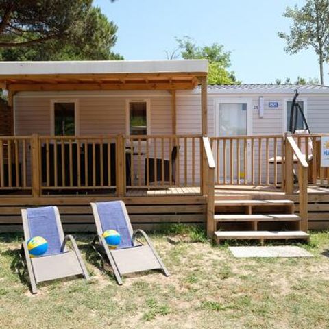 Stacaravan 7 personen - Happy Premium Suite