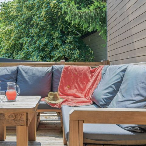 Stacaravan 4 personen - Klassiek | 2 Slaapkamers | 4 Pers | Lounge Terras | 1 Badkamer | Airconditioning
