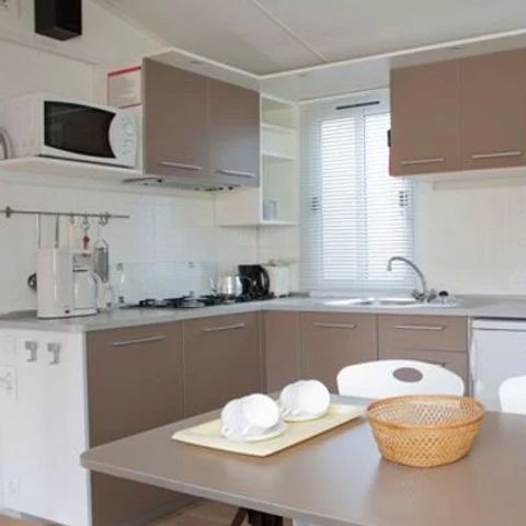 Stacaravan 6 personen - Stacaravan | Klassiek | 2 Slaapkamers | 4/6 Pers. | Verhoogd terras | Airconditioning.