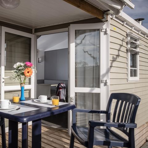 Stacaravan 4 personen - 2 slaapkamers