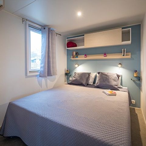 Stacaravan 4 personen - Mobile-home | Comfort | 2 Slaapkamers | 4 Pers. | Verhoogd terras | Airconditioning.