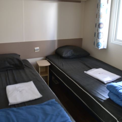 Stacaravan 4 personen - Comfort 2 slaapkamers
