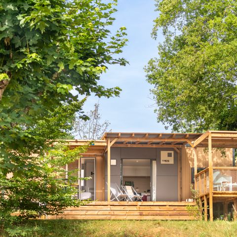 Stacaravan 6 personen - EXCLUSIEF 3 slaapkamers met master suite