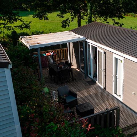 Stacaravan 5 personen - 2 slaapkamers Premium Ophéa 865