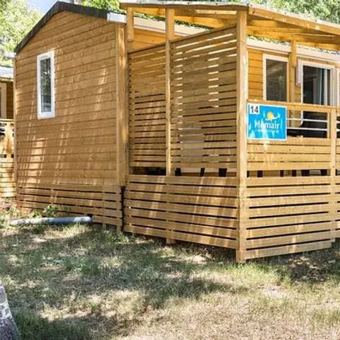 Stacaravan 4 personen - Premium | 2 Slaapkamers | 4 Pers | Verhoogd terras | Airconditioning