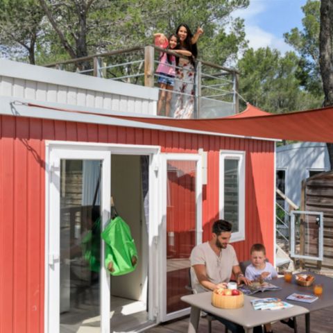 Stacaravan 6 personen - ZOMER SUITE
