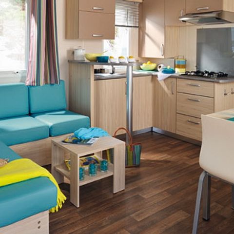 Stacaravan 6 personen - COMFORT, Cottage Plus