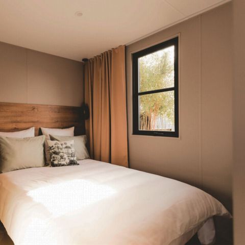 Stacaravan 6 personen - GREEN - LODGE 3bed - Airconditioning - TV