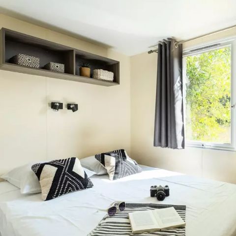 Stacaravan 6 personen - Cottage 4 Kamers 6 Personen Airconditioning + TV ** (in het Frans)