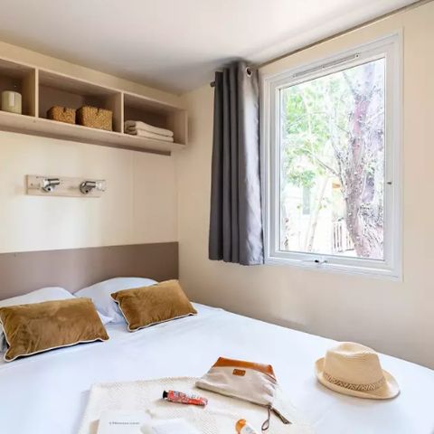 Stacaravan 4 personen - Cottage 3 Kamers 4 Personen Airconditioning + TV ** (in het Frans)