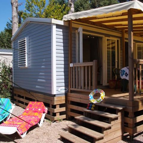 Stacaravan 6 personen - Cottage 6p 3ch ** (in het Frans)