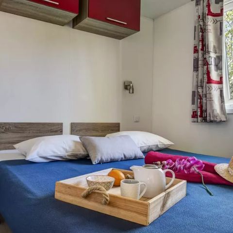Stacaravan 6 personen - Cottage 4 kamers 6 personen Airconditioning + TV ****