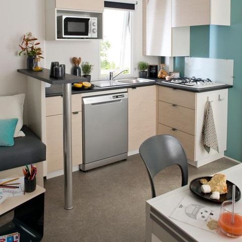 Stacaravan 8 personen - FAMILIE +