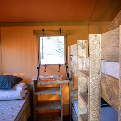 Safaritent 5 personen - VARADERO 2 slaapkamers - 50 m2