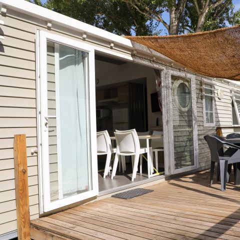 Stacaravan 6 personen - HAVANA 40 m2 - 3 slaapkamers - 2 badkamers