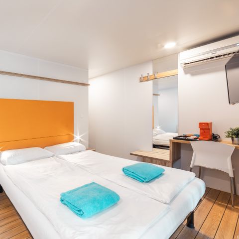 Stacaravan 2 personen - Cottage Superior 1 slaapkamer