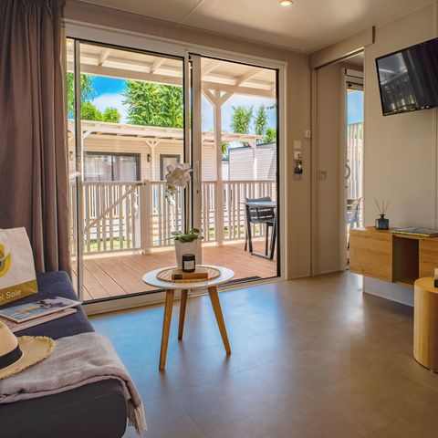 Stacaravan 4 personen - Lodge Comfort