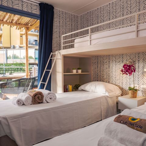 Stacaravan 4 personen - Suite Mediterranea