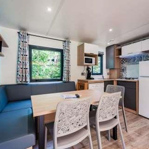 Stacaravan 6 personen - Lodge Premium 32 m²