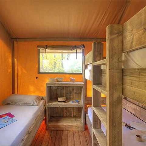 Safaritent 5 personen - Safaritent | 2 slaapkamers | 4/5 pers.