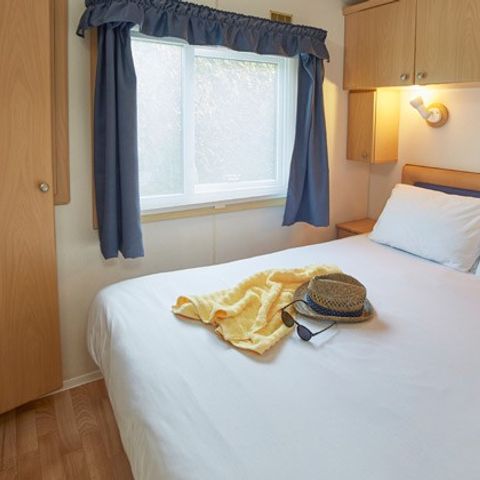 Stacaravan 8 personen - Klassiek | 3 Slaapkamers | 6/8 Pers. | Verhoogd terras | Airconditioning.