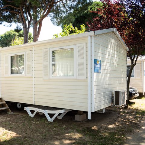 Stacaravan 4 personen - Mobile-home | Comfort | 2 Slaapkamers | 4 Pers. | Single terras | Air-con.