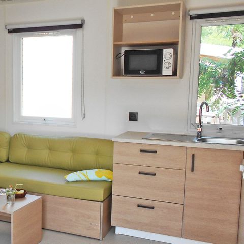 Stacaravan 8 personen - TEXAS CONFORT
