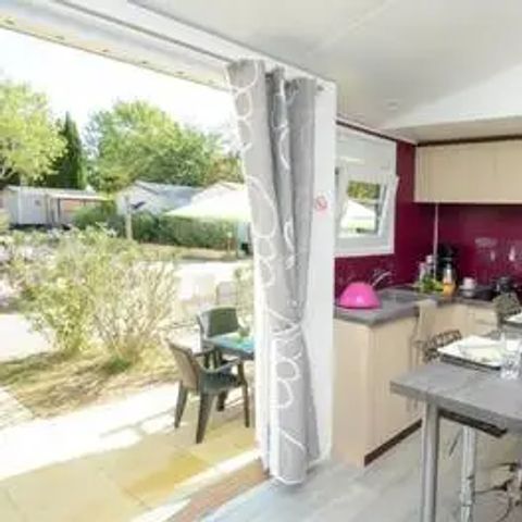 Stacaravan 6 personen - ALABAMA luxe stacaravan