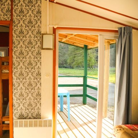 Chalet 4 personen - 2-slaapkamer huurchalet met keuken en apart toilet