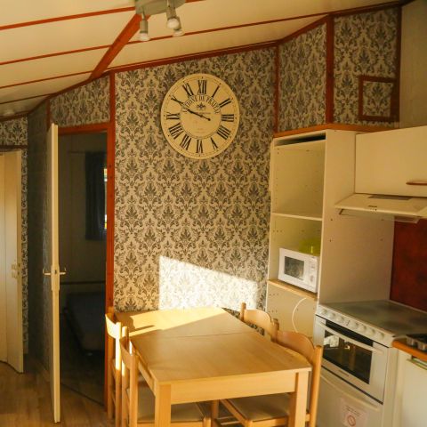 Chalet 4 personen - 2-slaapkamer huurchalet met keuken en apart toilet