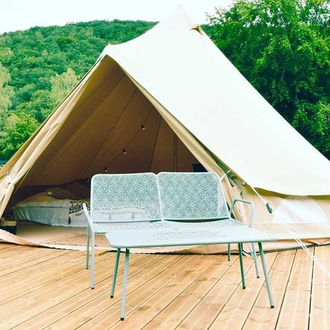 Safaritent 2 personen - Comfortabele tent in Semoy broeder
