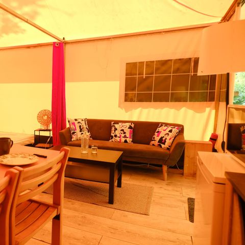 Glampingtent 4 personen - de bossen