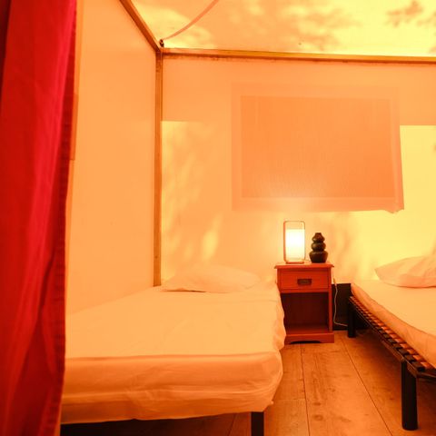 Glampingtent 4 personen - de bossen