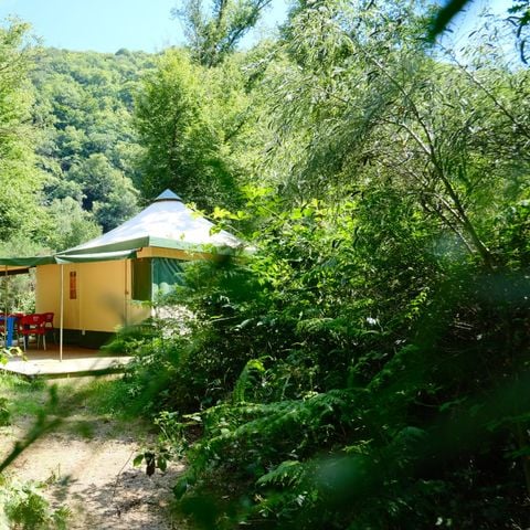 Glampingtent 4 personen - de bossen