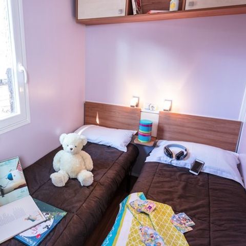 Stacaravan 6 personen - VILLA 2 Slaapkamers