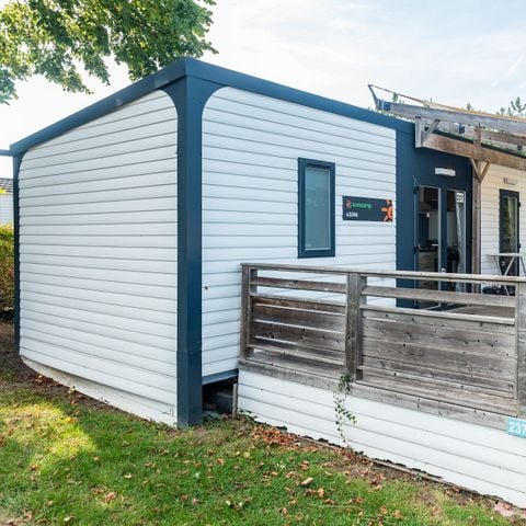 Stacaravan 4 personen - Mobile-home | Premium Azure | 2 slaapkamers | 4 pers. | Verhoogd terras | Airconditioning.