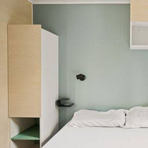 Stacaravan 4 personen - Mobile-home | Comfort | 2 Slaapkamers | 4 Pers. | Single terras | Air-con.