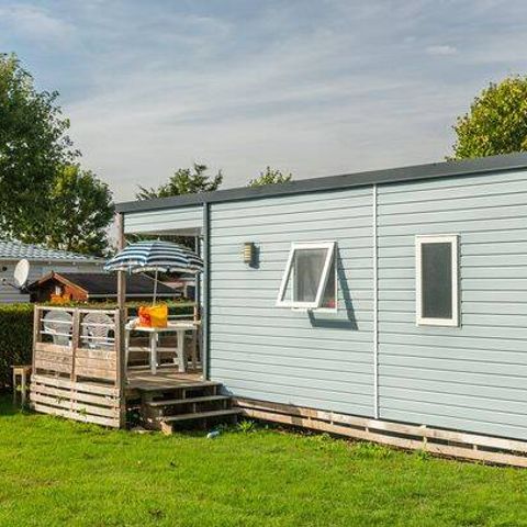 Stacaravan 4 personen - Mobile-home | Comfort | 2 Slaapkamers | 4 Pers. | Single terras | Air-con.