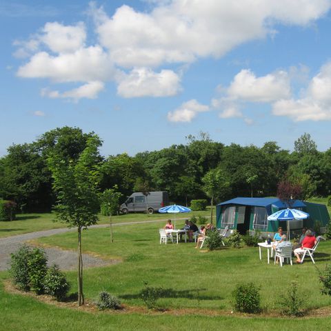 Bungalowtent 6 personen - BT luxe tent, 2 hutten zonder sanitair