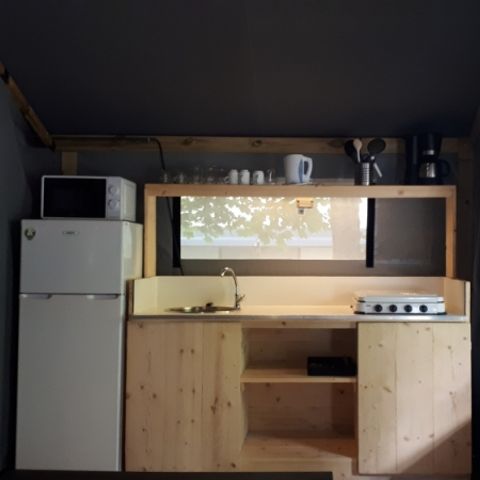 Bungalowtent 6 personen - Extra Luxe Lodgetent (LG) - Zonder badkamer